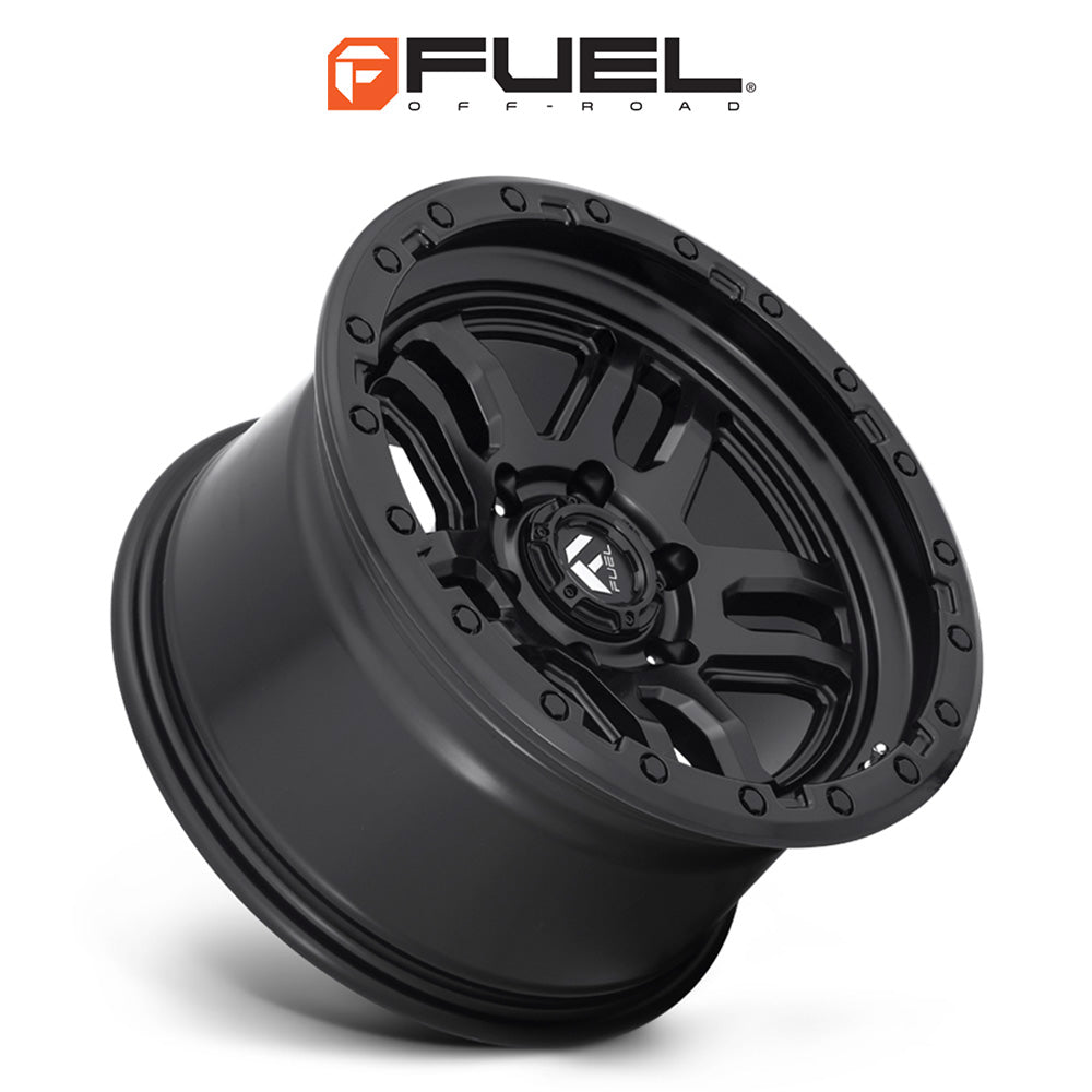 トヨタ ランドクルーザー用 フューエル アモ 18x9J ET 20 フロント、リア マットブラック ホイール４本セット　Fuel AMMO 18X9 6X139.7 BD 5.8 106.1 +20 (消費税、送料込み)