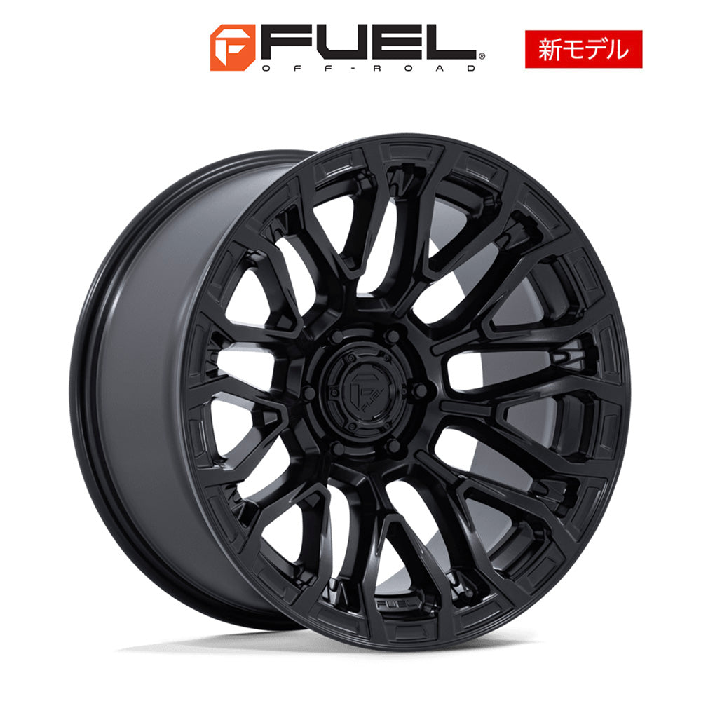 トヨタ ランドクルーザー用 フューエル チゼル 20x9J ET 19 フロント、リア ブラックアウト ホイール４本セット　Fuel CHISEL 20X9 6X5.5 106 +20 BLK-OUT (消費税、送料込み)
