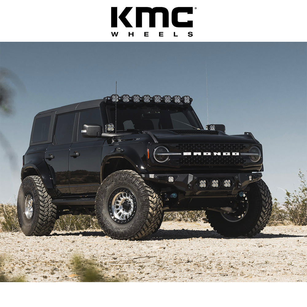 トヨタ ランドクルーザー用 KMC IMS 18x9J ET 30 フロント、リア マシン加工マットブラックリップ ホイール４本セット　KMC IMS 18X9 6X5.5 106 +30 MACH-BLK-LP (消費税、送料込み)