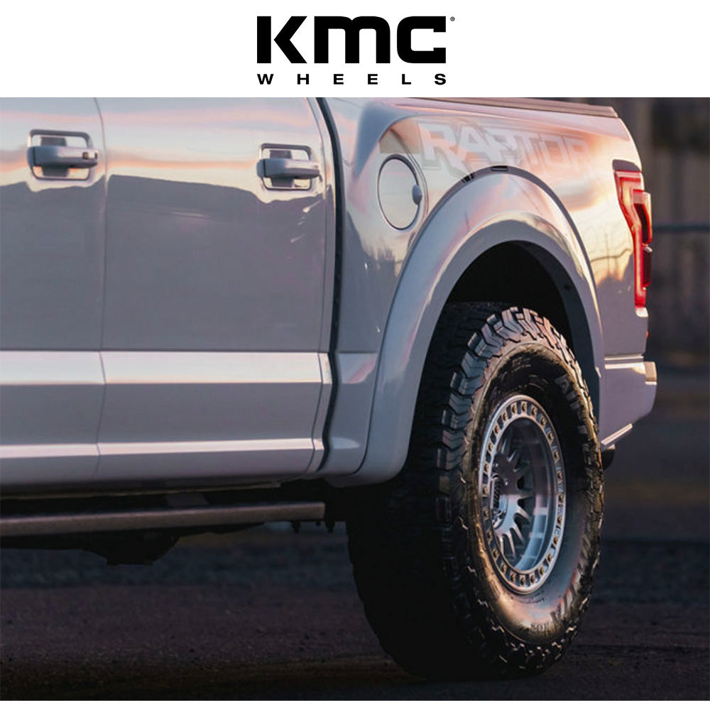 トヨタ ランドクルーザー用 KMC IMS 18x9J ET 30 フロント、リア グロスシルバーマシンドフェイス ホイール４本セット　KMC IMS 18X9 6X5.5 106 +30 G-SLV MACH-FC (消費税、送料込み)