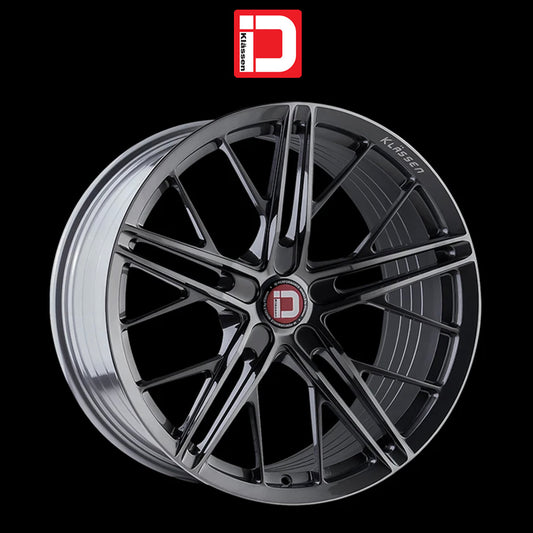 日産 ＧＴ－Ｒ (Nissan GT-R)用 クラッセン ID F53R ダークグラファイトマシンド 20x10J ET 30 フロント 20x11J ET 21 リア ホイール４本セット Klassen ID F53R DARK GRAPHITE MACHINED 20x10J Front 20x11J Rear for Nissan GT-R (送料無料)