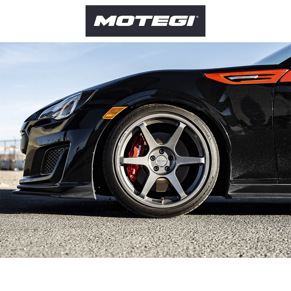 スバル ＢＲＺ (Subaru BRZ)用 モテギ レーシング バトル６ 18x9.5J ET 38 フロント&リア ホワイト フロー成形アルミニウムホイール４本セット Motegi BATTLE VI 18X9.5 5X100 56 +38 MA-WHT-PRL (消費税、送料込み)