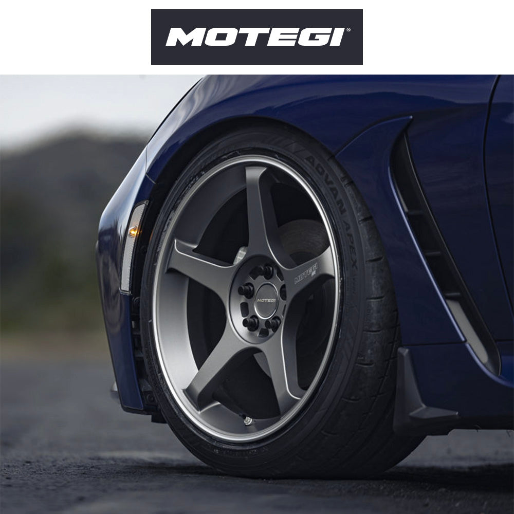 日産フェアレディＺ (Nissan Z)用 モテギ レーシング バトル５ 18x8.5J ET 22 フロント 18x9.5J ET 25 リア ガンジラ マシンドリップストライプ付きホイール４本セット BATTLE V 18X8.5 5X4.5 72 +22 GZA-MCH / BATTLE V 18X9.5 5X4.5 72 +25 GZA-MCH (送料無料)