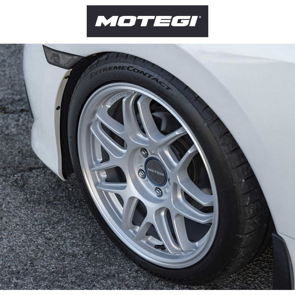 日産フェアレディＺ (Nissan Z)用 モテギ レーシング ツバキ 19x8.5J ET 35 フロント 19x9.5J ET 25 リア ハイパーシルバー マシンドリップストライプ付きホイール４本セット TSUBAKI 19X8.5 5X4.5 72 +35 H-SLV MCH / TSUBAKI 19X9.5 5X4.5 72 +25 H-SLV MCH(送料無料)