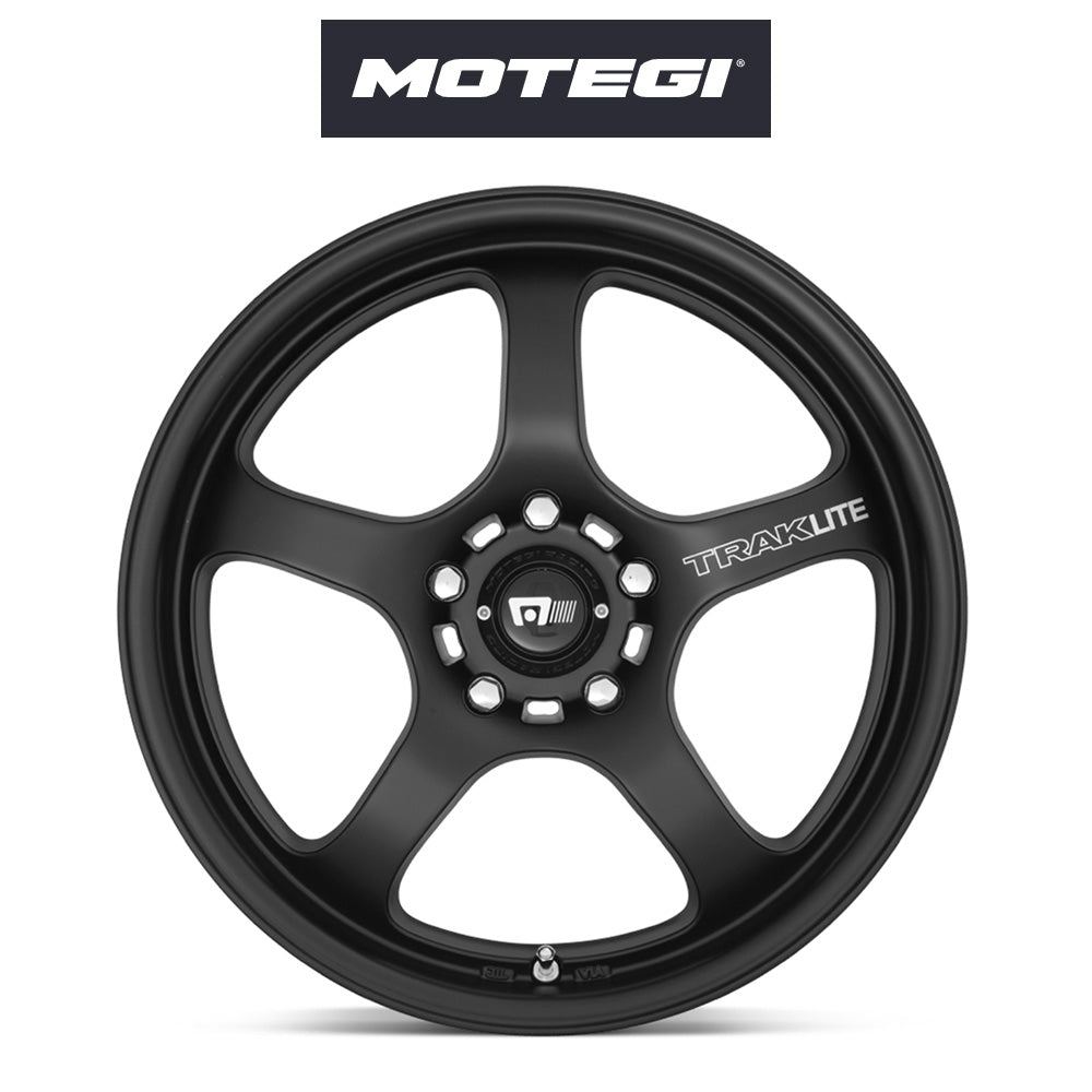 トヨタ ＧＲ８６ (Toyota GR86)用 モテギ レーシング MR131 トラックライト 18x8J ET 45 フロント&リア サテンブラック ホイール４本セット Motegi MR131 18X8 5X100 S-BLK 45MM (送料無料)