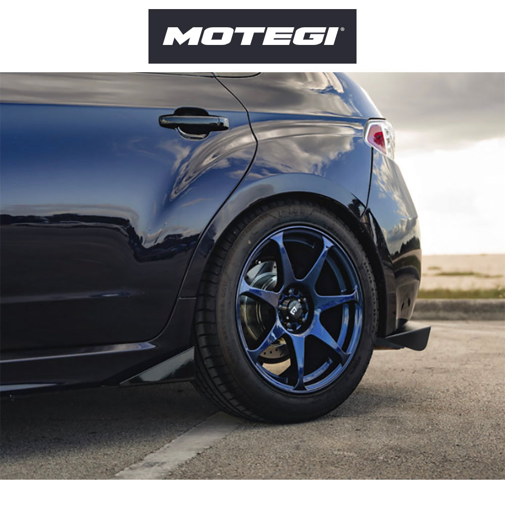 トヨタ ＧＲ８６ (Toyota GR86)用 モテギ レーシング MR154 バトル 17x8J ET 43 フロント&リア ミッドナイトブルー ホイール４本セット Motegi BATTLE 17X8 5X100 72 +43 MN-BLUE (送料無料)