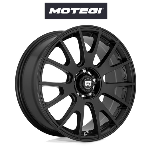 トヨタ ＧＲ８６ (Toyota GR86)用 モテギ レーシング MR118 18x8J ET 45 フロント&リア マットブラック ホイール４本セット Motegi MR118 18X8 5X100 M-BLK +45MM (送料無料)