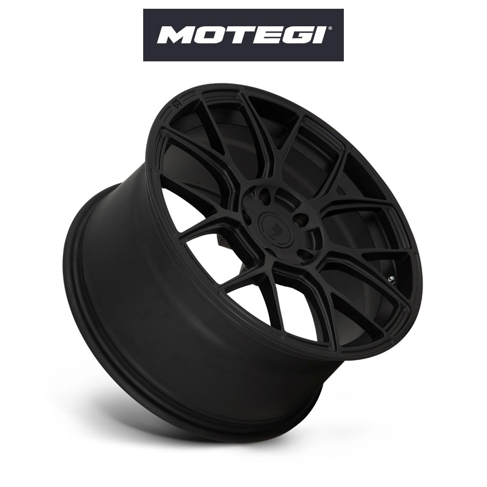 トヨタ ＧＲ８６ (Toyota GR86)用 モテギ レーシング MR147 17x8J ET 38 フロント&リア サテンブラック ホイール４本セット Motegi MR147 17X8 5X100 S-BLK 38MM (送料無料)