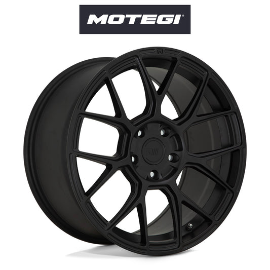 トヨタ ＧＲ８６ (Toyota GR86)用 モテギ レーシング MR147 17x8J ET 38 フロント&リア サテンブラック ホイール４本セット Motegi MR147 17X8 5X100 S-BLK 38MM (送料無料)