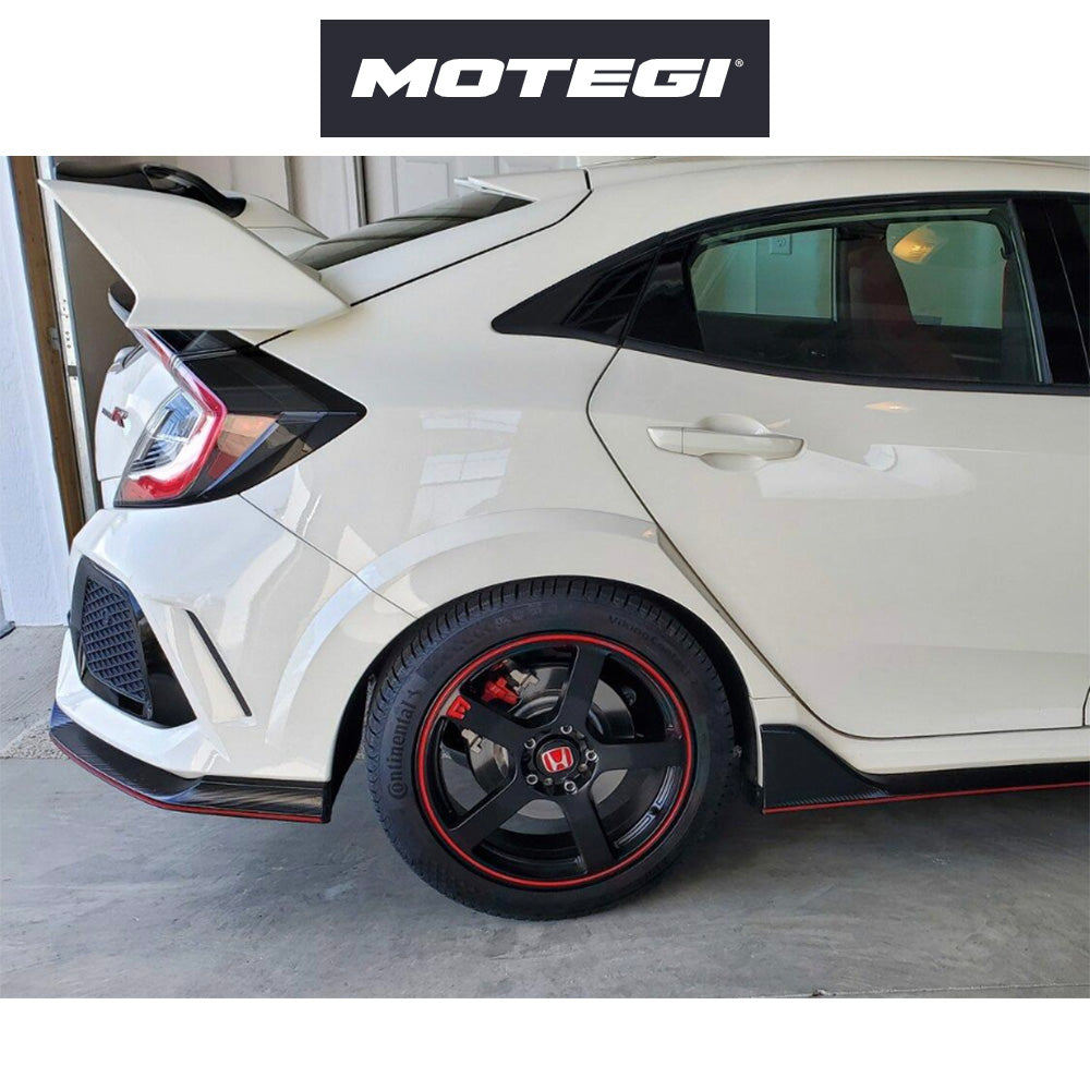 トヨタ ＧＲ８６ (Toyota GR86)用 モテギ レーシング MR116 18x8J ET 35 フロント&リア マットブラック レッドレーシングストライプ付き ホイール４本セット Motegi MR116 18X8 5X100/4.5 M-BLK/RED +35MM (送料無料)