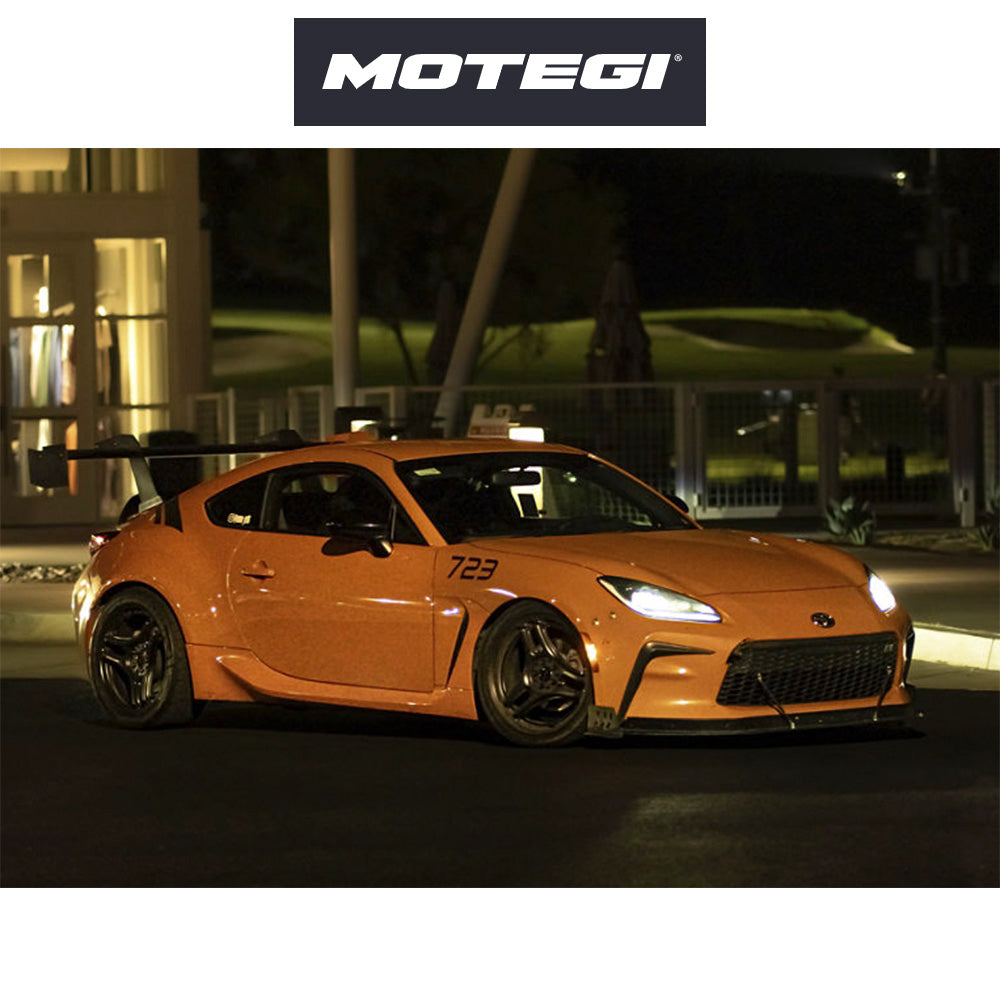 トヨタ ＧＲ８６用 モテギ レーシング コジン 18x9.5J ET 38 フロント&リア マットブラック フローフォーミング・アルミニウムホイール４本セット (消費税、送料込み)