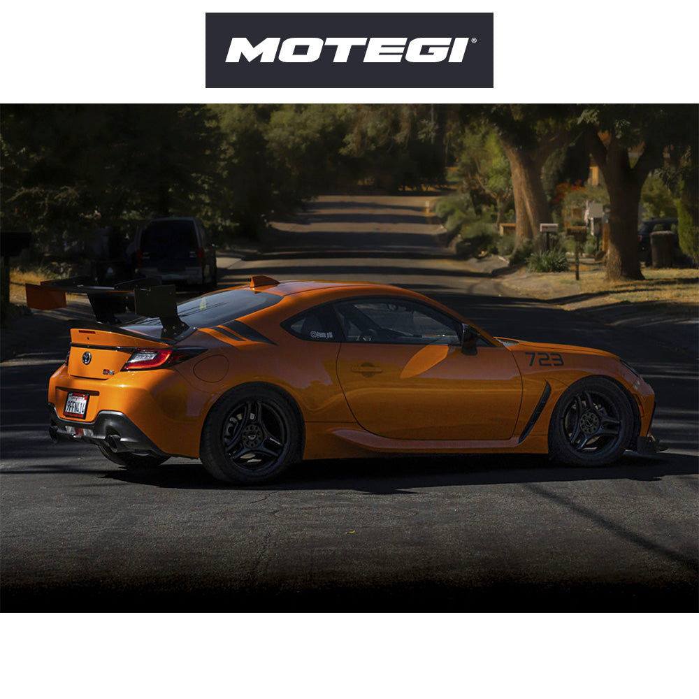 トヨタ ＧＲ８６用 モテギ レーシング コジン 18x9.5J ET 38 フロント&リア マットブラック フローフォーミング・アルミニウムホイール４本セット (消費税、送料込み)
