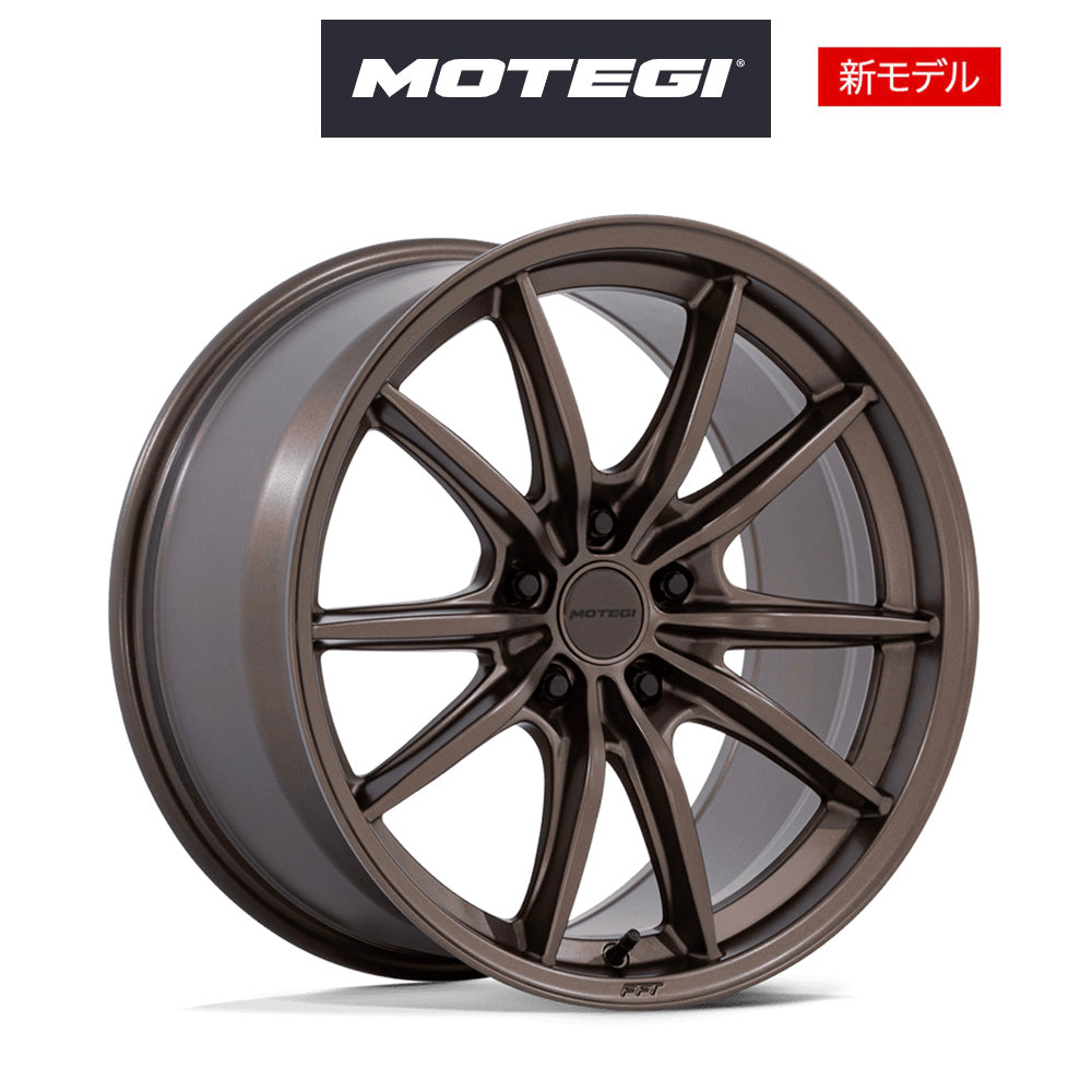 トヨタ ＧＲ８６用 モテギ レーシング ゼントク 18x9.5J ET 38 フロント&リア バーント・ブロンズ フローフォーミング・アルミニウムホイール４本セット (消費税、送料込み)