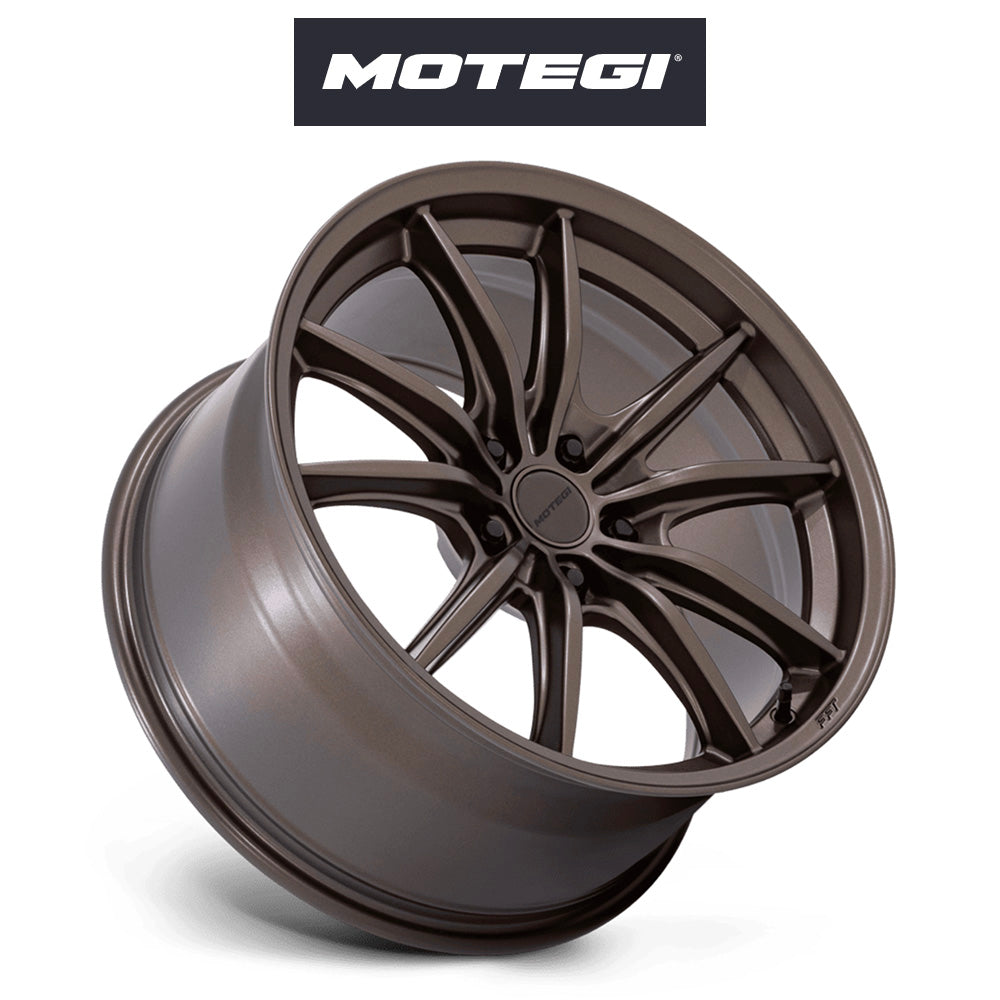 トヨタ ＧＲ８６用 モテギ レーシング ゼントク 18x9.5J ET 38 フロント&リア バーント・ブロンズ フローフォーミング・アルミニウムホイール４本セット (消費税、送料込み)