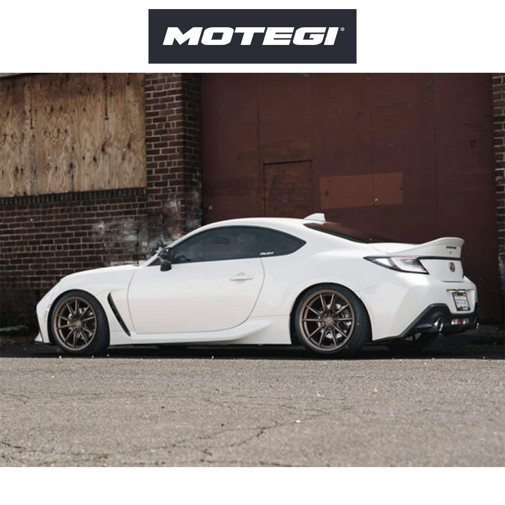 トヨタ ＧＲ８６用 モテギ レーシング ゼントク 18x9.5J ET 38 フロント&リア バーント・ブロンズ フローフォーミング・アルミニウムホイール４本セット (消費税、送料込み)