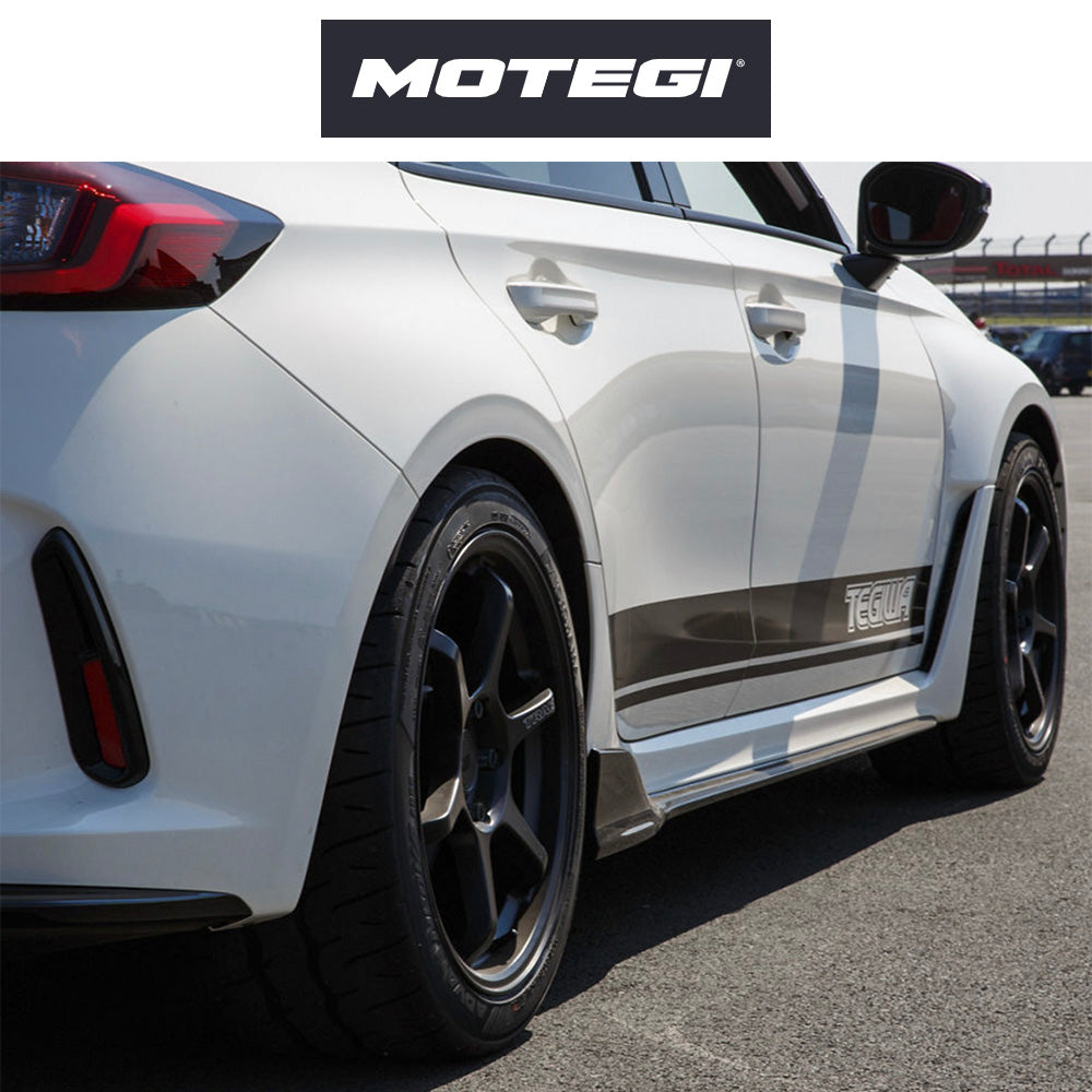 ホンダ シビック用 モテギ レーシング MR145 17x8.5J ET 35 フロント&リア サテンブラック フローフォーミング・アルミニウムホイール４本セット (消費税、送料込み)