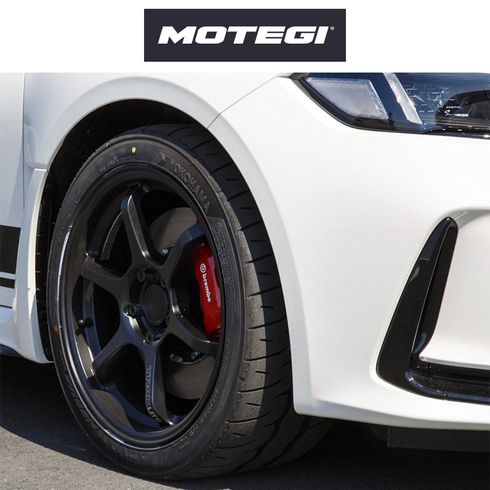 ホンダ シビック用 モテギ レーシング MR145 17x8.5J ET 35 フロント&リア サテンブラック フローフォーミング・アルミニウムホイール４本セット (消費税、送料込み)