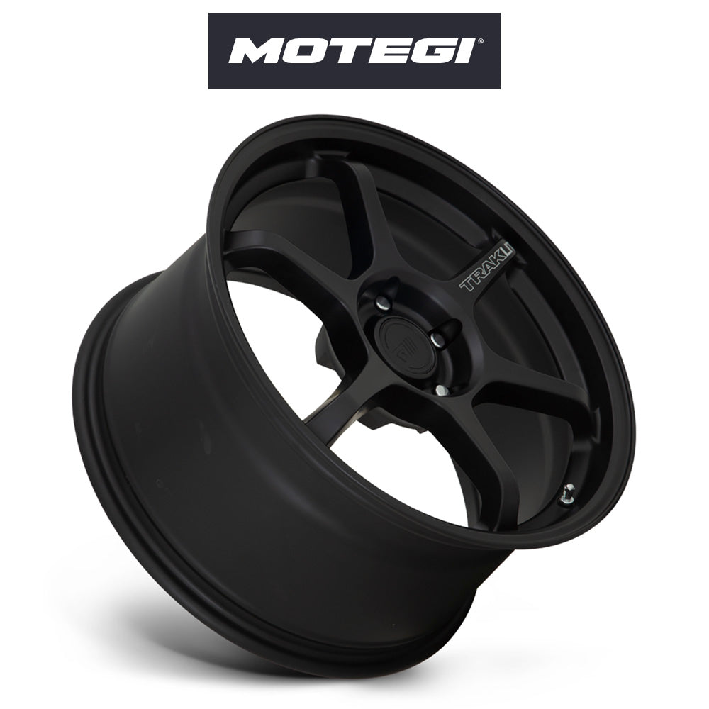 ホンダ シビック用 モテギ レーシング MR145 17x8.5J ET 35 フロント&リア サテンブラック フローフォーミング・アルミニウムホイール４本セット (消費税、送料込み)