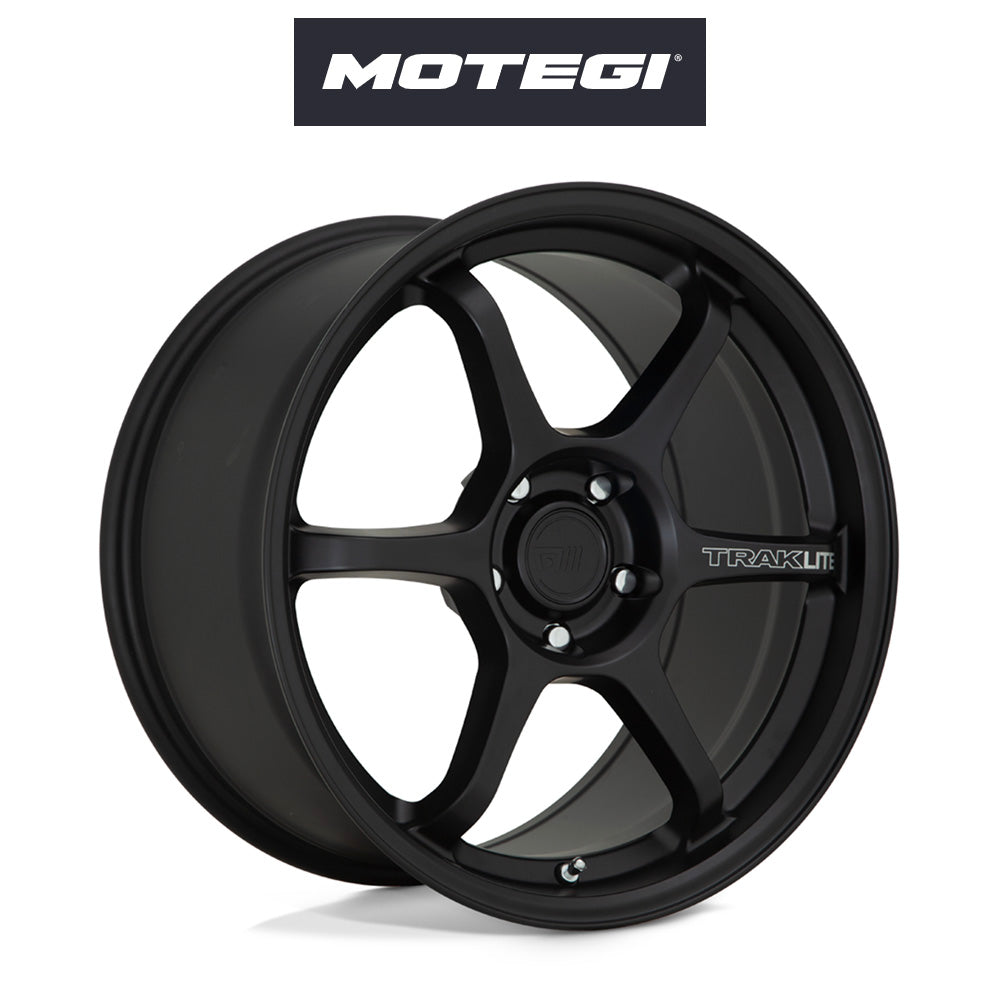 ホンダ シビック用 モテギ レーシング MR145 17x8.5J ET 35 フロント&リア サテンブラック フローフォーミング・アルミニウムホイール４本セット (消費税、送料込み)