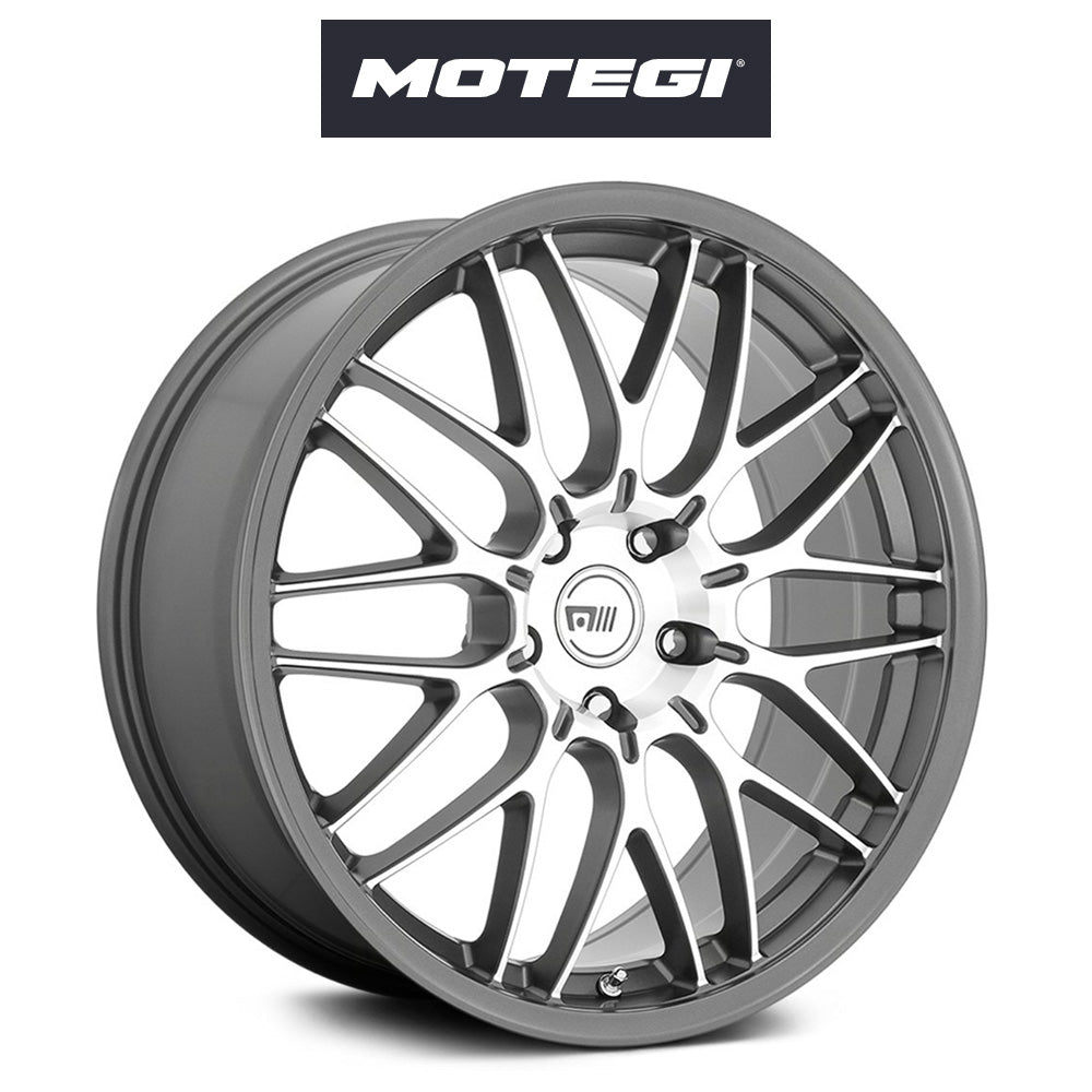 トヨタ ＧＲ８６ (Toyota GR86)用 モテギ レーシング MR153 CM10 19x9.5J ET 40 フロント&リア マシンドガンメタル ホイール４本セット Motegi MR153 19X9.5 5X100 MACH G-MTL 40MM (送料無料)