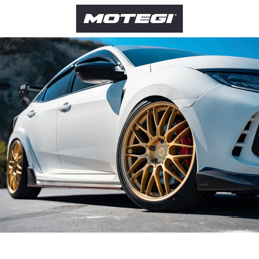 トヨタ ＧＲ８６ (Toyota GR86)用 モテギ レーシング MR153 CM10 19x8.5J ET 30 フロント&リア ラリーゴールド ホイール４本セット Motegi MR153 19X8.5 5X100 GOLD 30MM (送料無料)