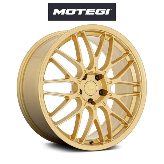 トヨタ ＧＲ８６ (Toyota GR86)用 モテギ レーシング MR153 CM10 19x8.5J ET 30 フロント&リア ラリーゴールド ホイール４本セット Motegi MR153 19X8.5 5X100 GOLD 30MM (送料無料)
