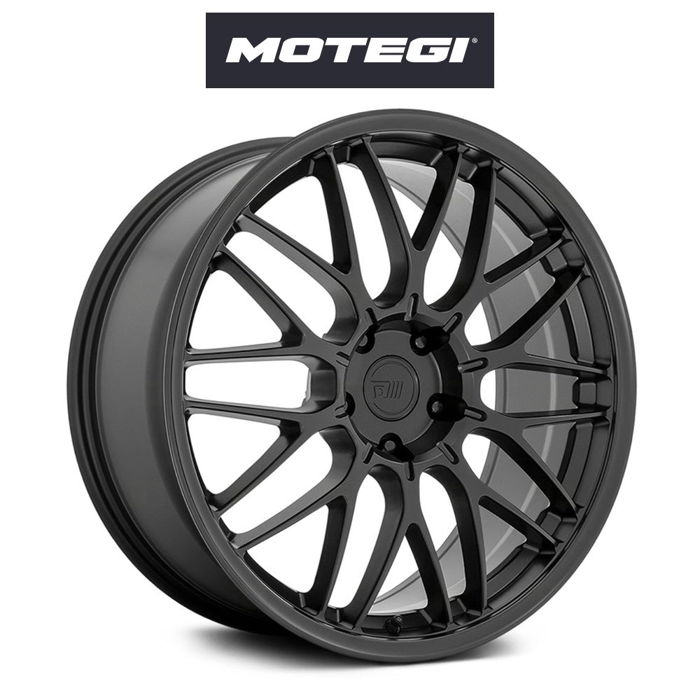 トヨタ ＧＲ８６ (Toyota GR86)用 モテギ レーシング MR153 CM10 19x8.5J ET 30 フロント&リア サテンブラック ホイール４本セット Motegi MR153 19X8.5 5X100 S-BLK 30MM (送料無料)