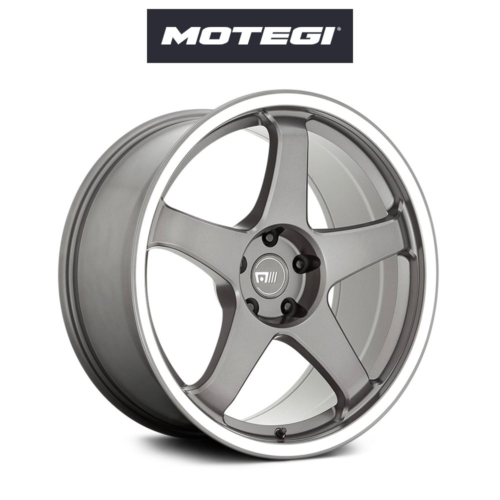 トヨタ ＧＲ８６ (Toyota GR86)用 モテギ レーシング MR151 CS5 19x8.5J ET 30 フロント&リア ガンメタル マシンドリップ ホイール４本セット Motegi MR151 19X8.5 5X100 G-MTL MACH-LP 30MM (送料無料)