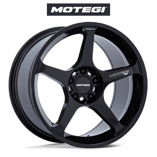 テスラ モデル３ (TESLA Model 3)用 モテギ バトル V 18x9.5J ブラックバードメタリック ホイール４本セット Motegi Battle V MR159 18X9.5 5X4.5 BLB-MTL 38MM (送料無料)