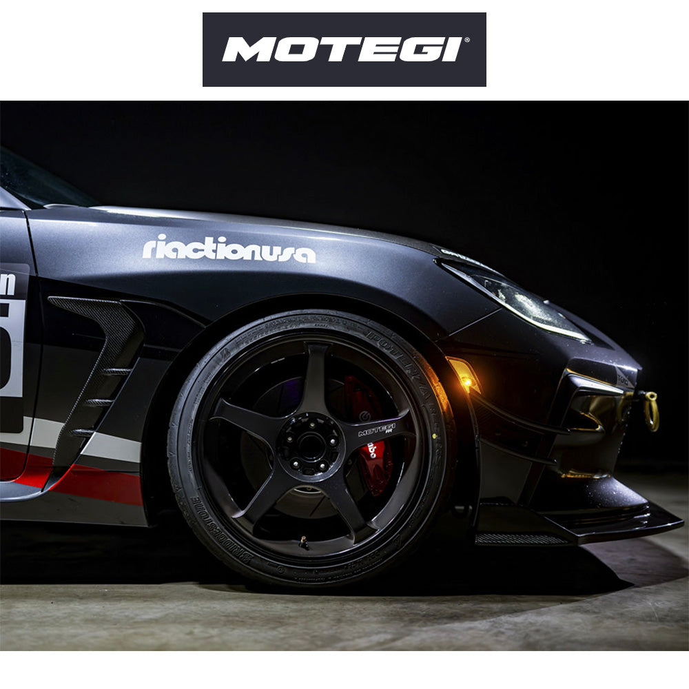 トヨタ ＧＲ８６ (Toyota GR86)用 モテギ レーシング バトル５ 17x8.5J ET 30 フロント&リア ブラックメタリック ホイール４本セット Motegi BATTLE V 17X8.5 5X100 56 +30 BLB-MTL (消費税、送料込み)