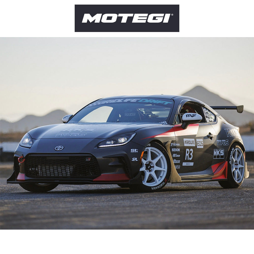スバル ＢＲＺ用 モテギ レーシング バトル 18x9.5J ET 38 ホワイト ホイール４本セット (消費税、送料込み)