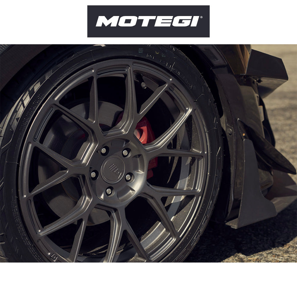 トヨタ ＧＲカローラ用 モテギ レーシング MR147 18x8.5J ET 35 フロント&リア サテンブラック フロー成形アルミニウムホイール４本セット　Motegi MR147 18X8.5 5X4.5 S-BLK 35MM (消費税、送料込み)