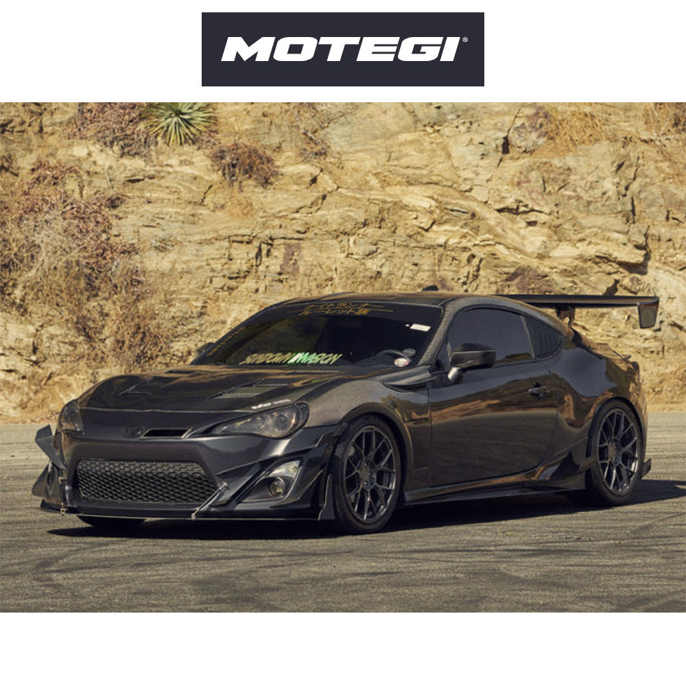 トヨタ ＧＲカローラ用 モテギ レーシング MR147 18x8.5J ET 35 フロント&リア サテンブラック フロー成形アルミニウムホイール４本セット　Motegi MR147 18X8.5 5X4.5 S-BLK 35MM (消費税、送料込み)