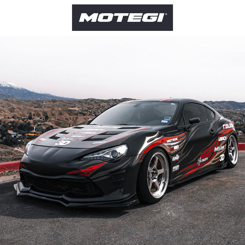 テスラ モデル３ (TESLA Model 3)用 モテギ バトル V 18x9.5J グレーマシンドストライプ ホイール４本セット Motegi Battle V MR159 18X9.5 5X4.5 GZA-MCH 38MM (送料無料)