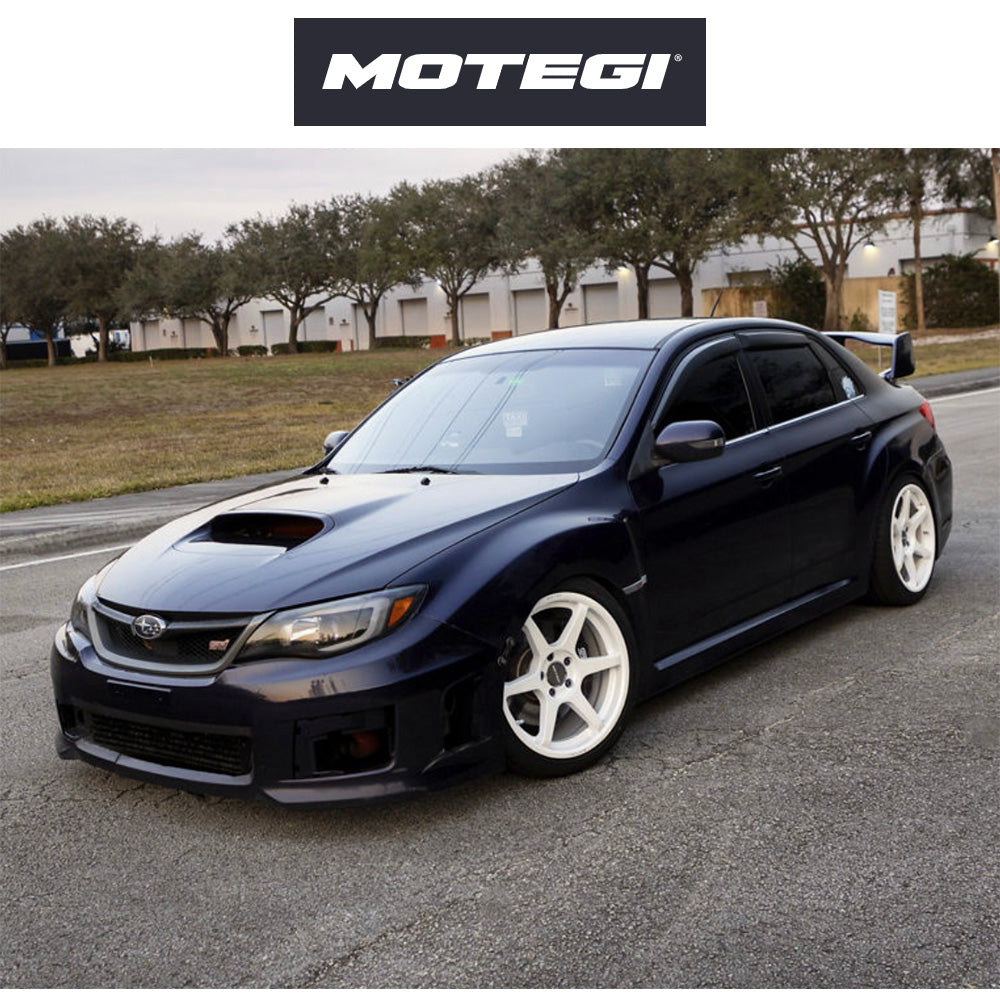 トヨタ ＧＲカローラ用 モテギ レーシング バトル６ 18x8.5J ET 35 フロント、リア ホワイト フロー成形アルミニウムホイール４本セット Motegi BATTLE VI 18X8.5 5X4.5 72 +35 MA-WHT-PRL (消費税、送料込み)