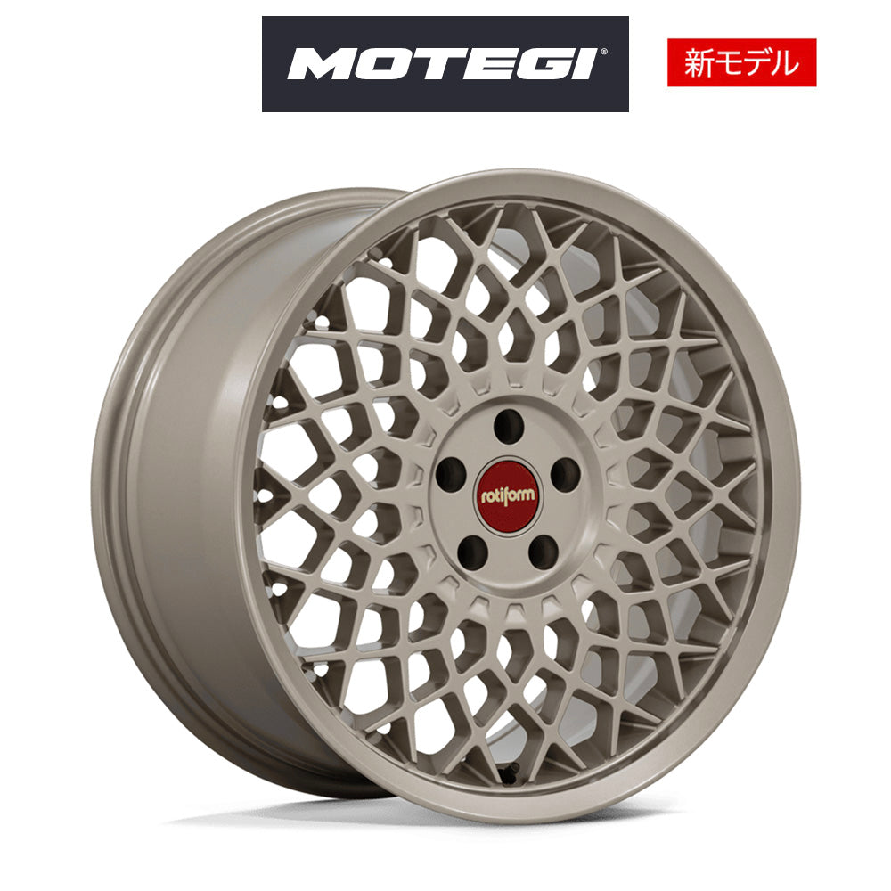 トヨタ ＧＲカローラ用 ロティフォーム CJJ 18x8.5J ET 35 フロント&リア マットゴールド フローフォーミング・アルミニウムホイール４本セット (消費税、送料込み)