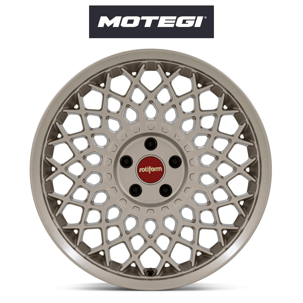 トヨタ ＧＲカローラ用 ロティフォーム CJJ 18x8.5J ET 35 フロント&リア マットゴールド フローフォーミング・アルミニウムホイール４本セット (消費税、送料込み)