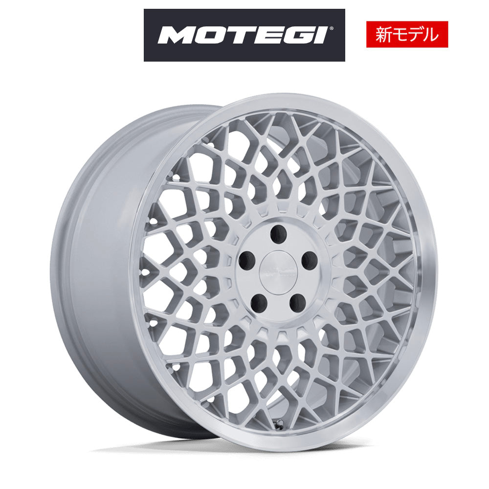 トヨタ ＧＲカローラ用 ロティフォーム CJJ 18x9.5J ET 38 フロント&リア グロスシルバー マシンドリップ フローフォーミング・アルミニウムホイール４本セット (消費税、送料込み)