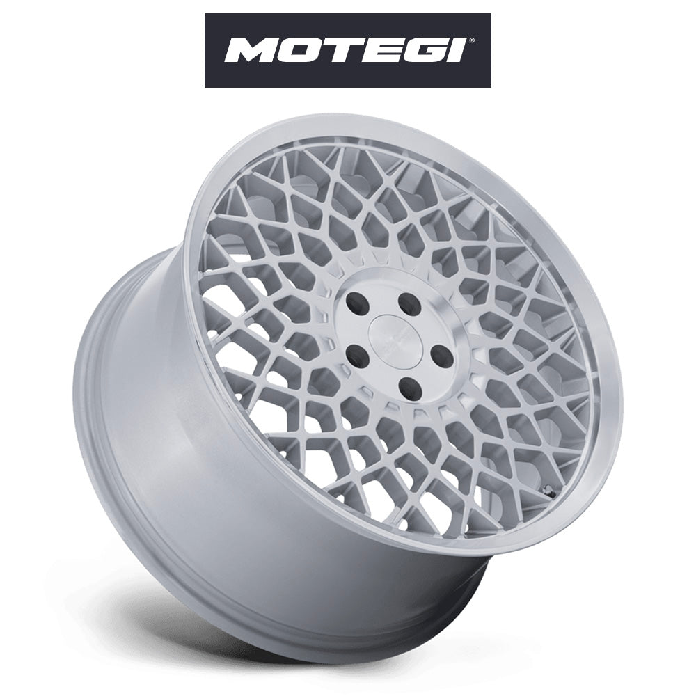 トヨタ ＧＲカローラ用 ロティフォーム CJJ 18x9.5J ET 38 フロント&リア グロスシルバー マシンドリップ フローフォーミング・アルミニウムホイール４本セット (消費税、送料込み)