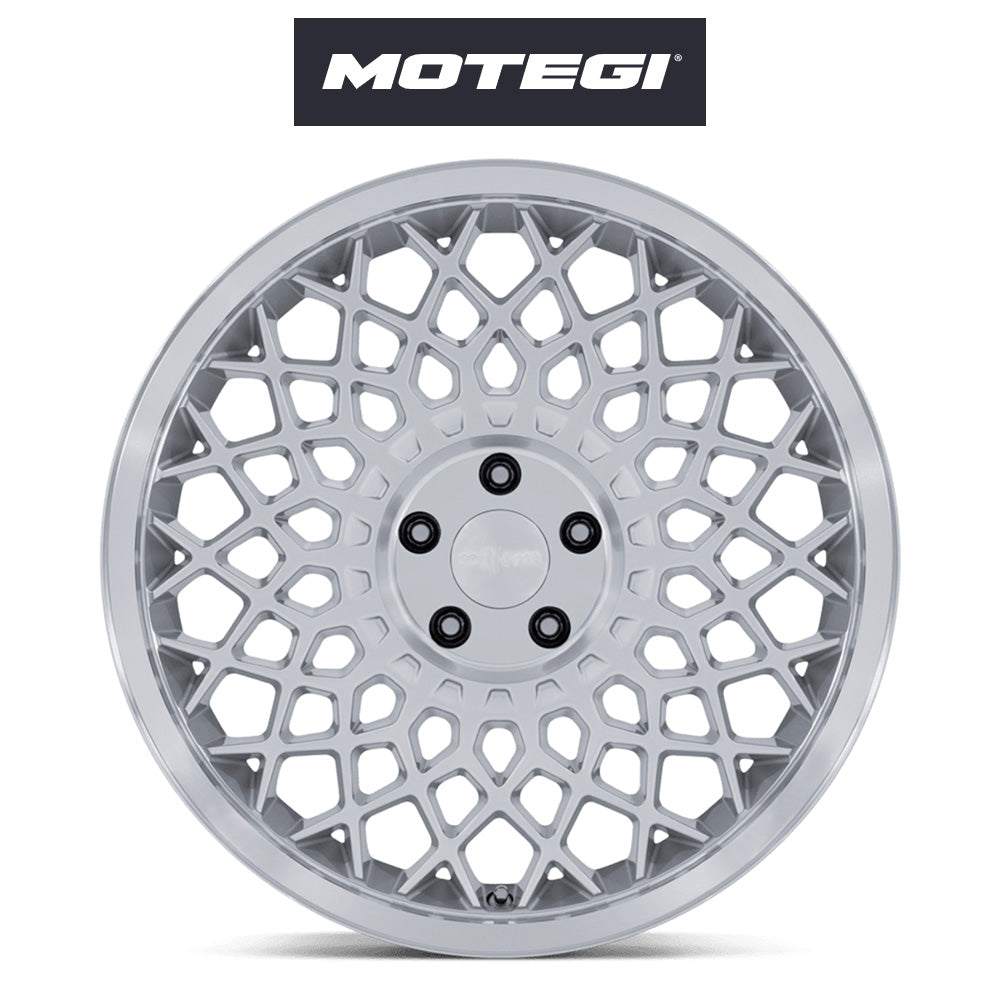 トヨタ ＧＲカローラ用 ロティフォーム CJJ 18x9.5J ET 38 フロント&リア グロスシルバー マシンドリップ フローフォーミング・アルミニウムホイール４本セット (消費税、送料込み)