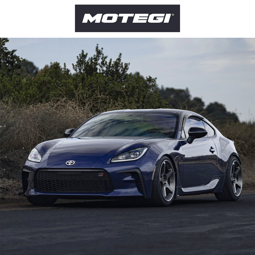 トヨタ ＧＲ８６用 モテギ レーシング バトル５ 18x8.5J ET 30 フロント&リア ガンジラ マシンドリップストライプ付き フローフォーミング・アルミニウムホイール４本セット (消費税、送料込み)