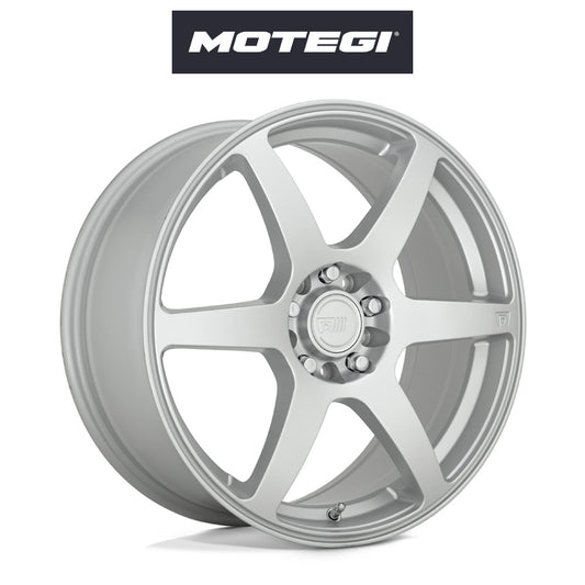 マツダ ロードスター用 モテギ レーシング MR143 CS6 16X7J ET 40 フロント、リア ハイパーシルバー ホイール４本セット (消費税、送料込み)