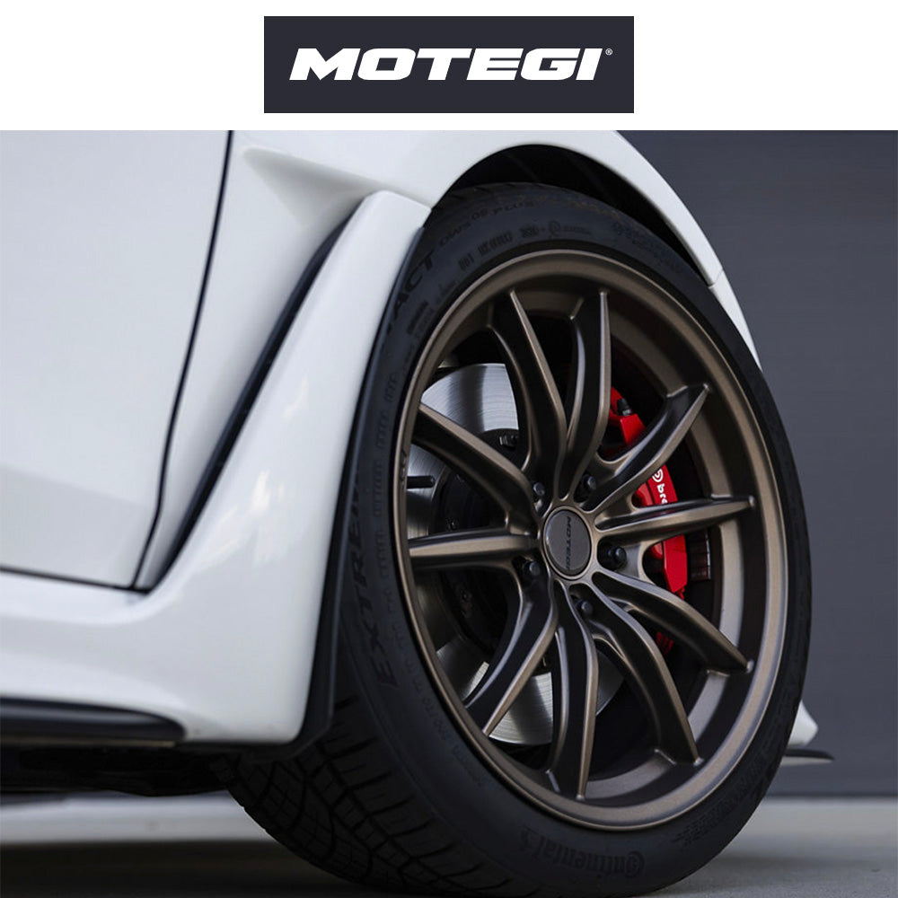 ホンダ シビック用 モテギ レーシング ゼントク 17x9.5J ET 35 フロント&リア バーント・ブロンズ フローフォーミング・アルミニウムホイール４本セット (消費税、送料込み)