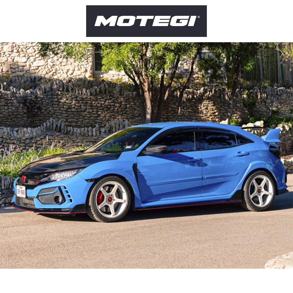 ホンダ シビック用 モテギ レーシング バトル５ 18x8.5J ET 35 フロント&リア ホワイト フローフォーミング・アルミニウムホイール４本セット (消費税、送料込み)