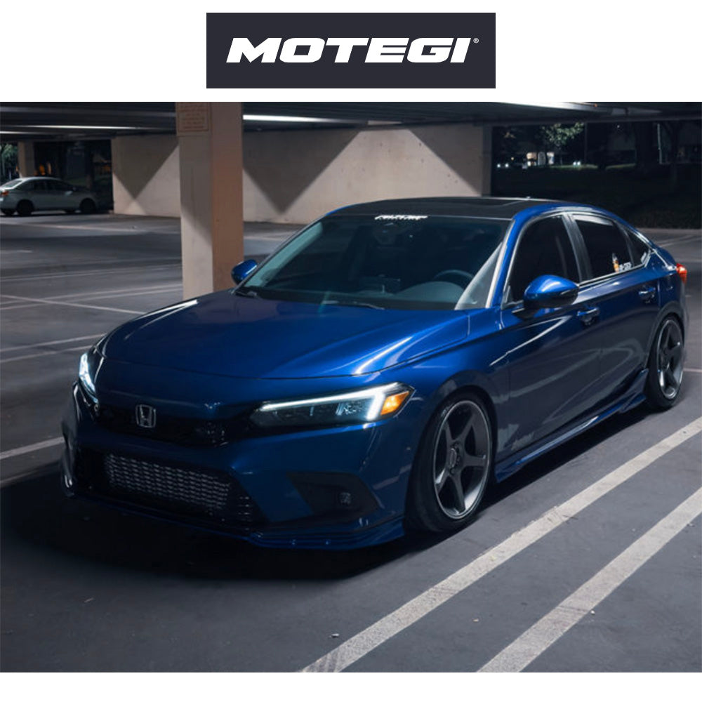 ホンダ シビック用 モテギ レーシング バトル５ 17x8.5J ET 35 フロント&リア ガンジラ マシンドリップストライプ付き フローフォーミング・アルミニウムホイール４本セット (消費税、送料込み)