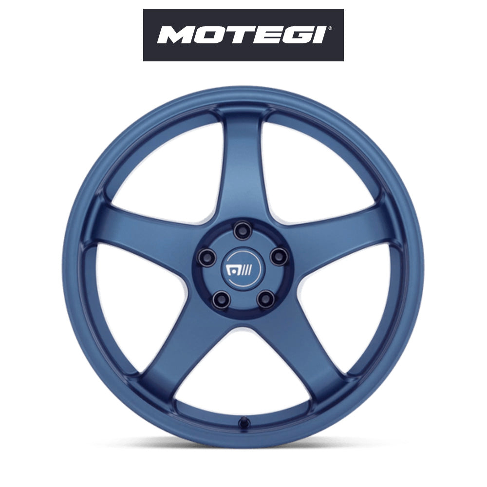 トヨタ ＧＲ８６ (Toyota GR86)用 モテギ レーシング MR151 CS5 18x9.5J ET 40 フロント&リア サテンメタリックブルー ホイール４本セット Motegi MR151 18X9.5 5X100 S-MTLC BLUE 40MM (送料無料)