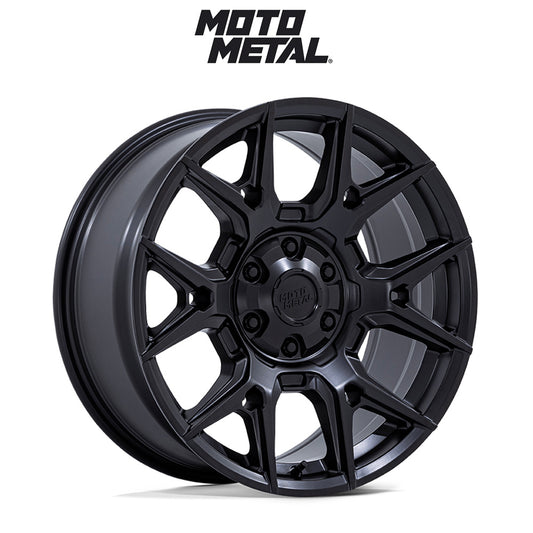 トヨタ ランドクルーザー用 モトメタル メイソン 22x9J ET 24 フロント、リア マットブラック ホイール４本セット　Fuel MASON 22X9 6X135/5.5 95 +24 M-BLK (消費税、送料込み)