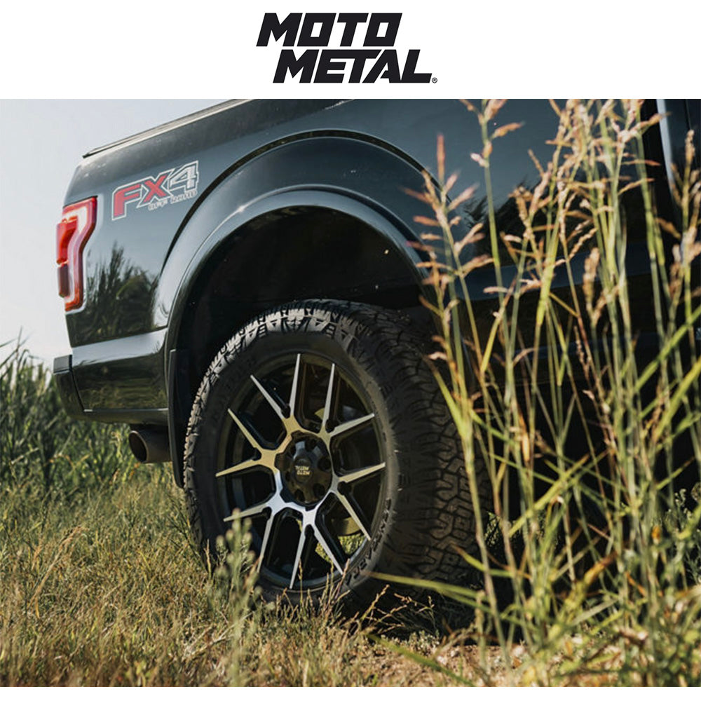 トヨタ ランドクルーザー用 モトメタル メイソン 22x9J ET 24 フロント、リア マットブラック ホイール４本セット　Fuel MASON 22X9 6X135/5.5 95 +24 M-BLK (消費税、送料込み)