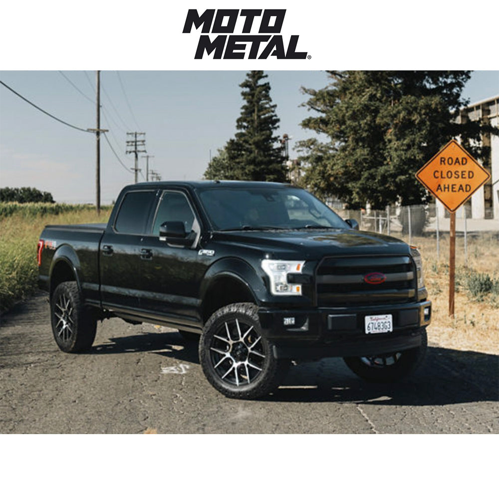 トヨタ ランドクルーザー用 モトメタル メイソン 22x9J ET 24 フロント、リア マットブラック ホイール４本セット　Fuel MASON 22X9 6X135/5.5 95 +24 M-BLK (消費税、送料込み)