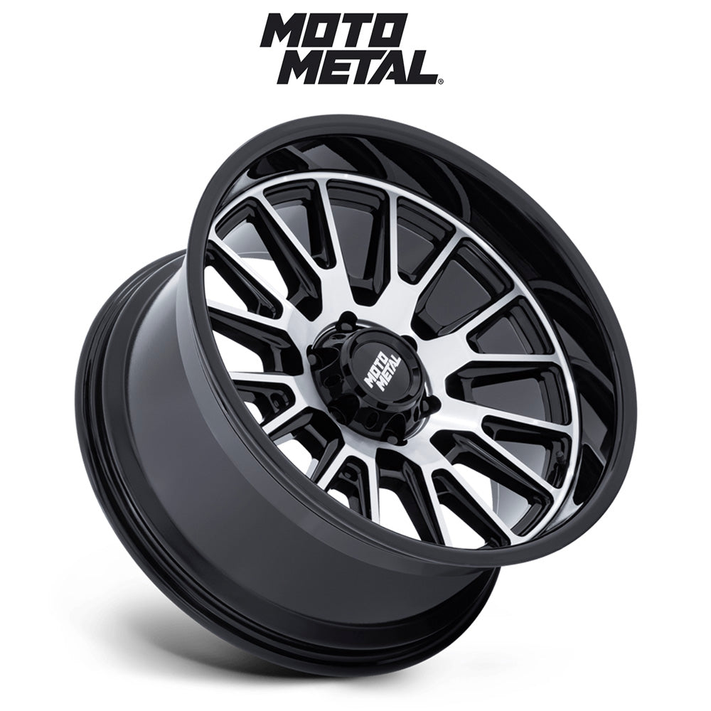 トヨタ ランドクルーザー用 モトメタル テクトン 20x9J ET 20 フロント、リア グロスブラック マシンドフェイス ホイール４本セット　Fuel TEKTON 20X9 6X5.5 106 +20 G-BLK-MCH (消費税、送料込み)